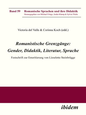 cover image of Romanistische Grenzgänge